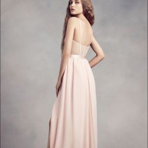 White by Vera Wang Charmeuse and Chiffon